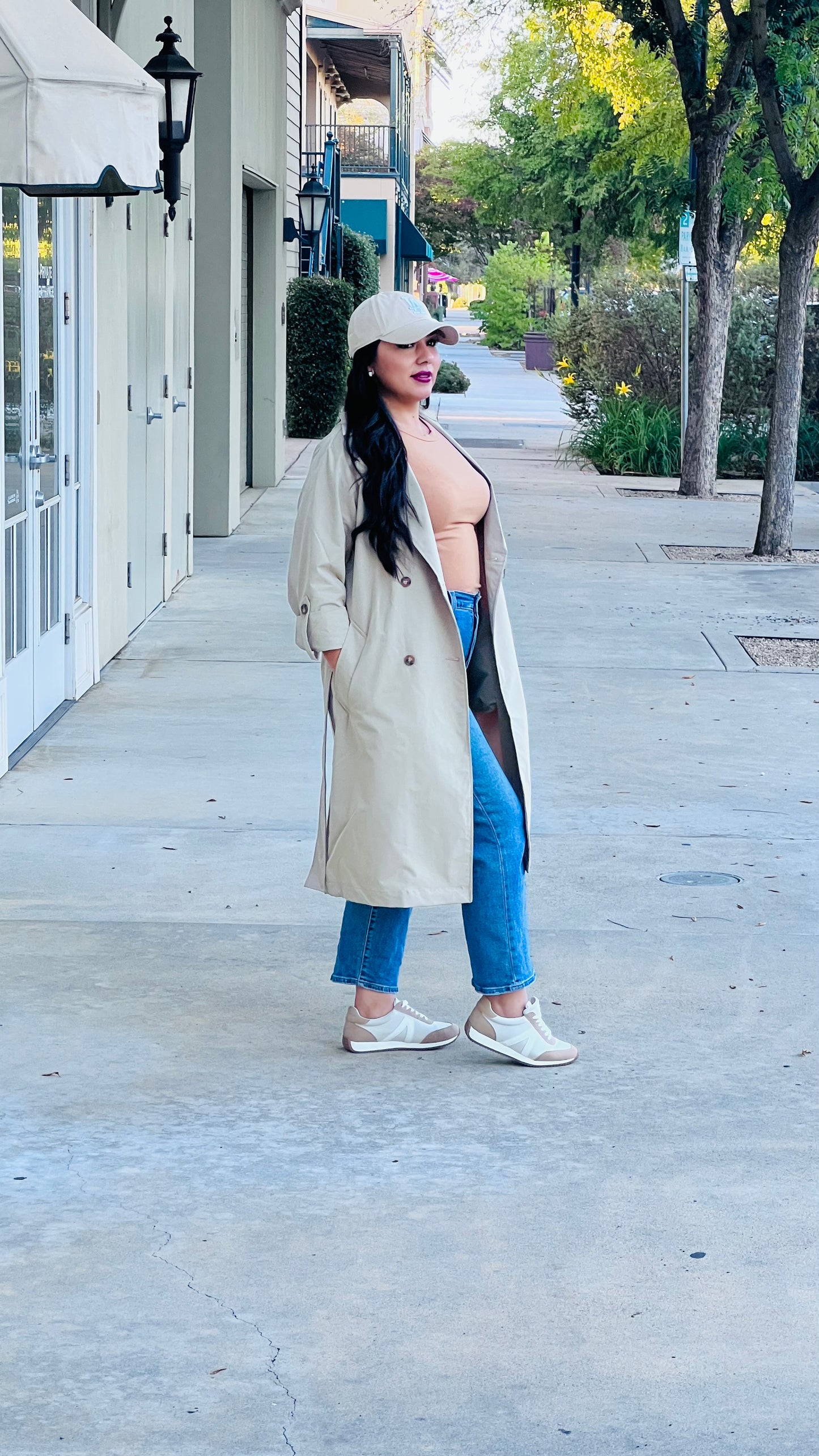 Classic Khaki Trench Coat